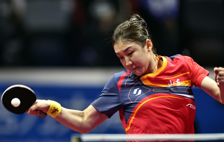 陈梦十五运会首秀4-0完胜孙铭阳 晋级女单16强